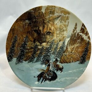 Julie Kramer Cole Canyon of the Cat Collector Decorative Plate
